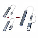 Bộ chuyển đổi TYPE-C sang USB 3.0, cáp chuyển đổi Type-c sang 4 cổng USB tốc độ cao - hàng chính hãng