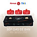 Bếp gas dương Rinnai RV-3615GL(FM) mặt bếp kính và kiềng bếp men - Hàng chính hãng.