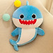 Thú nhồi bông cá mập baby shark đáng yêu - Size 30cm - Quà tặng gấu cá mập baby shark nhồi bông dễ thương - Gối ôm mềm mịn cho bé