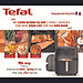 Combo Nồi chiên nướng và hấp 3 trong 1 Easy Fry & Steam FW201815 & Chảo chiên sâu lòng Tefal Natura B2266595 26cm - Hàng chính hãng