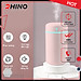Máy phun sương xông tinh dầu tạo ẩm Rhino H901 dung tích 420ml, nhỏ gọn, không gây tiếng ồn, tích hợp đèn ngủ RGB nhiều màu, có chế độ tự ngắt - Hàng chính hãng