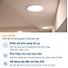 Bộ Đèn PHILIPS LED Âm Trần MESON IO Thế Hệ Mới - 5W 7W 9W 13W