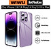 Ốp lưng silicon trong suốt cho iPhone 14 / 14 Plus / 14 Pro / 14 Pro Max hiệu WiWU Concise Series ZCC-108 siêu mỏng 1.5mm độ trong tuyệt đối, chống trầy xước, tản nhiệt tốt - Hàng nhập khẩu