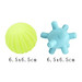 Đồ Chơi Giáo Dục Sớm HUANGER HE0207 Textured Balls - 6 Bóng Gai Cho Bé Từ 6 Tháng Tuổi