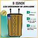 Loa kéo 4 Tấc Bossinon W-AM4409K - Kích thước: 450 (W) x 450 (D) x 785 (H)mm _Công suất: 800Watts _ Nặng: 32kg- Hàng Chính Hãng
