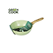 Chảo nhôm sâu men đá ceramic miệng rót Green Cook GCP231-26IH màu xanh 10 lớp chống dính sử dụng được trên tất cả các loại bếp - greencook