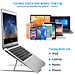 Giá đỡ laptop, máy tính hợp kim nhôm nguyên khối,điều chỉnh 6 cấp độ,thiết kế tản nhiệt kiểu dáng sang trọng chống rung,chịu tải nặng xếp gọn mang theo TiMa.lala - Hàng chính hãng