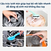 Set 8 Món Rửa Bát, Bùi Nhùi, Mút Rửa Chén, Đĩa Tạo Bọt, Cước Chà Xoong Nồi Có Tay Cầm Chà Bồn Rửa