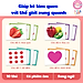 Bộ 100 Thẻ Học Thông Minh Flash card 10 Chủ Đề Song Ngữ Anh Việt Chuẩn Glenn Doman Có Quét Mã File Nghe - Lalala Baby