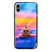 Ốp kính cường lực cho iPhone XS MAX mẫu phật 252 - Hàng chính hãng