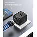 Ổ Cắm Điện Du Lịch Quốc Tế Đa Năng Tích Hợp 3 Cổng USB-A 1 Cổng USB C. Chất Liệu Nhựa PC Chống Cháy Phù Hợp Với Hơn 150 Nước. Hàng Chính Hãng Tamayoko