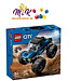 LEGO CITY 60402 Đồ chơi lắp ráp Chiến xe Monster xanh dương (148 chi tiết)