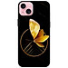 Ốp lưng dành cho Iphone 15 - Iphone 15 Plus - Iphone 15 Pro - Iphone 15 Pro Max - Vòng Tròn Bướm Vàng - Hàng Chính Hãng