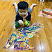 Bộ tranh xếp hình ghép hình puzzle Mideer 280 mảnh ghép 04 chủ đề - Thế giới khủng long - Vỏ sò cá heo - Voi khổng lồ và Tê giác
