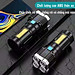Đèn Pin Cầm Tay Siêu Sáng Chiếu Xa 4 Chế Độ Sáng, Chống Thấm Nước, Đèn Pin Mini Có 4 COB LED Tiện Dụng- HÀNG CHÍNH HÃNG
