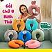 Gối kê cổ chữ,  Gối tựa cổ bông đi máy bay Ô tô du lịch Chống Mỏi Cổ Làm Việc Văn Phòng Hay Đi Du Lịch - Giao ngẫu nhiên