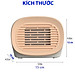 Máy Sưởi Gốm Mini Cho Nhân Viên Văn Phòng Làm Ấm Nơi làm việc phòng ngủ nhà tắm phòng học - Máy Êm Ấm Áp - Quạt Sưởi Ấm Mini Công Suất Max 400W Du Lịch Phượt Dã Ngoại Máy sưởi ấm cho phòng ngủ, quạt sưởi gốm nóng nhanh an toàn cho trẻ em - Hàng Nhập Khẩu