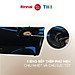 Bếp gas dương Rinnai RV-3715GL(BC) mặt bếp kính và kiềng bếp men - Hàng chính hãng.