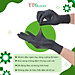 Găng Tay Y Tế Size XS Không Bột Nitrile Màu Đen TTGLOVES (100 chiếc)