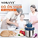Máy xay thịt đa năng 2IN1 SOKANY SK-7030 cối INOX304, công suất 500W xay thịt, bóc tỏi tiện lợi - HÀNG CHÍNH HÃNG - DELIYA