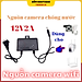 Adapter camera nguồn 12V - 2A loại ngoài trời, trong nhà có móc treo, Nguồn camera chống nước - Hàng nhập khẩu