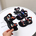 Giày Sandal quai hậu cho bé trai, thể thao siêu nhẹ, chống trơn trượt, có đèn – GSD9077