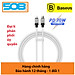Cáp sạc nhanh, truyền dữ liệu PD 20W, Ba-se-us CoolPlay Series Fast Charging Cable Type C to Lai-nin PD 20W với thiết kế chắc chắn và bền bỉ và hỗ trợ công nghệ Power Delivery - Hàng chính hãng