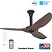 Quạt Trần Thông Minh Haiku Cocoa Bamboo 52 inch - Động Cơ EC Vận Hành Êm Ái Và Bền Bỉ - Có Điều Khiển Qua App Và Remote - Hàng Chính Hãng