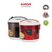 Nồi cơm điện KIPOR KP-25918 - 1.8L - Phủ chống dính HOÀNG KIM, Nồi cơm có tặng kèm vỉ hấp - phù hợp 4-6 người ăn - Hàng chính hãng