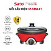 Nồi lẩu đa năng 3.5L Sato 35NL31- Thiết kế tiện dụng, tháo lắp dễ dàng vệ sinh sau khi sử dụng - Miễn phí vận chuyển toàn quốc - Hàng chính hãng