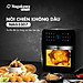 Nồi chiên không dầu Nagakawa NAG3307 (12L) - 12 chương trình nấu - Công nghệ Rapid Air 360 độ - Hàng chính hãng