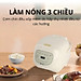 Nồi cơm điện lòng sứ dưỡng sinh 1.2L Mishio MK381 - Hàng chính hãng