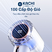 Quạt cầm tay mini Kachi MK400 pin khoẻ 100 cấp độ gió - Hàng chính hãng Hàng nhập khẩu