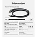 Cáp sạc nhanh đa năng cho điện thoại/tablet RINGKE 3-in-1 Fast Charging Multi Cable 1.2M - Hàng Chính Hãng
