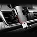 Bộ đế giữ điện thoại khóa tự động dùng cho xe hơi Baseus Metal Age Gravity Car Mount - hàng chính hãng