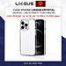 Ốp lưng chống sốc cho iPhone 15/ 15 Plus/ 15 Pro/ 15 Pro Max hiệu Likgus Crashproof - Thiết kế trong suốt, chống ố, giúp chống chịu mọi va đập - hàng nhập khẩu