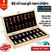 Bàn cờ vua gỗ nam châm cao cấp - Bộ cờ vua nam châm 29cm - 34cm - 39cm bằng gỗ thông tự nhiên chính hãng D Danido