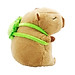 Thú Bông Capybara Đeo Balô Rùa 30 cm - ZooZoo 30210