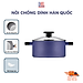 Nồi kho thịt cá chống dính vân đá cao cấp Hàn Quốc Mitomo Cooker King siêu bền- Hàng chính hãng