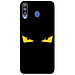 Ốp lưng dành cho Samsung M30 mẫu Mắt Vàng Nền Đen