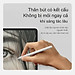 Bút cảm ứng hỗ trợ tì tay, siêu mượt cho iPad đời 2018 trở lên hiệu Nillkin iSketch S3 cho iPad Air Pro 11 M4 2024 13INCH 12.9 13 Air 4 5 6 2018 2022 Gen 10 / Gen 7 8 9 10.2 - Hàng nhập khẩu