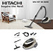 Máy hút bụi dạng hộp Hitachi CV-SF20 24CV-LBR công suất 2000W, xuất xứ Thái Lan - hàng chính hãng