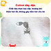 Set 3 nón mũ sơ sinh cho bé trai và bé gái từ 0-6 tháng tuổi chất thun cotton dày nhiều họa tiết – SS004
