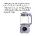 Máy Làm Sữa Hạt, Máy Nấu Sữa Hạt Cối Thủy Tinh OSTMARS Hàng Chính Hãng MINIIN 1100ml - 8 Chức Năng Xay Nấu Tiện Lợi - TẶNG KEM 2 CHAI THỦY TINH ĐỰNG SỮA HẠT