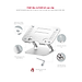 Giá Đỡ Máy Tính, Laptop, iPad, Macbook Hợp Kim Nhôm Cao Cấp. Hỗ Trợ Tản Nhiệt Chống Mỏi Cổ, Vai, Gáy. Hàng Chính Hãng Tamayoko