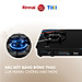 Bếp gas dương Rinnai RV-715Slim(GL-SC) mặt bếp kính và kiềng bếp men - Hàng chính hãng.