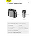 Tẩu sạc Baseus High Efficiency 1 to 2 Cigarette Lighter đa năng tích hợp bộ chia cổng sạc- hàng chính hãng