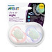 Ty ngậm ban đêm Philips Avent cho bé từ 0-6 tháng tuổi  (vỉ 2 núm) SCF376/10 - Màu ngẫu nhiên