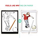 Miếng Dán Màn Hình Paper-Like Kai Protective dành cho iPad Series, Chống Vân Tay_ Hàng chính hãng