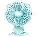 Quạt sạc tích điện cao cấp thông minh tiên lợi, vừa kẹp kết hợp để bàn OLAPLE (giao màu ngẫu nhiên) - Hàng nhập khẩu